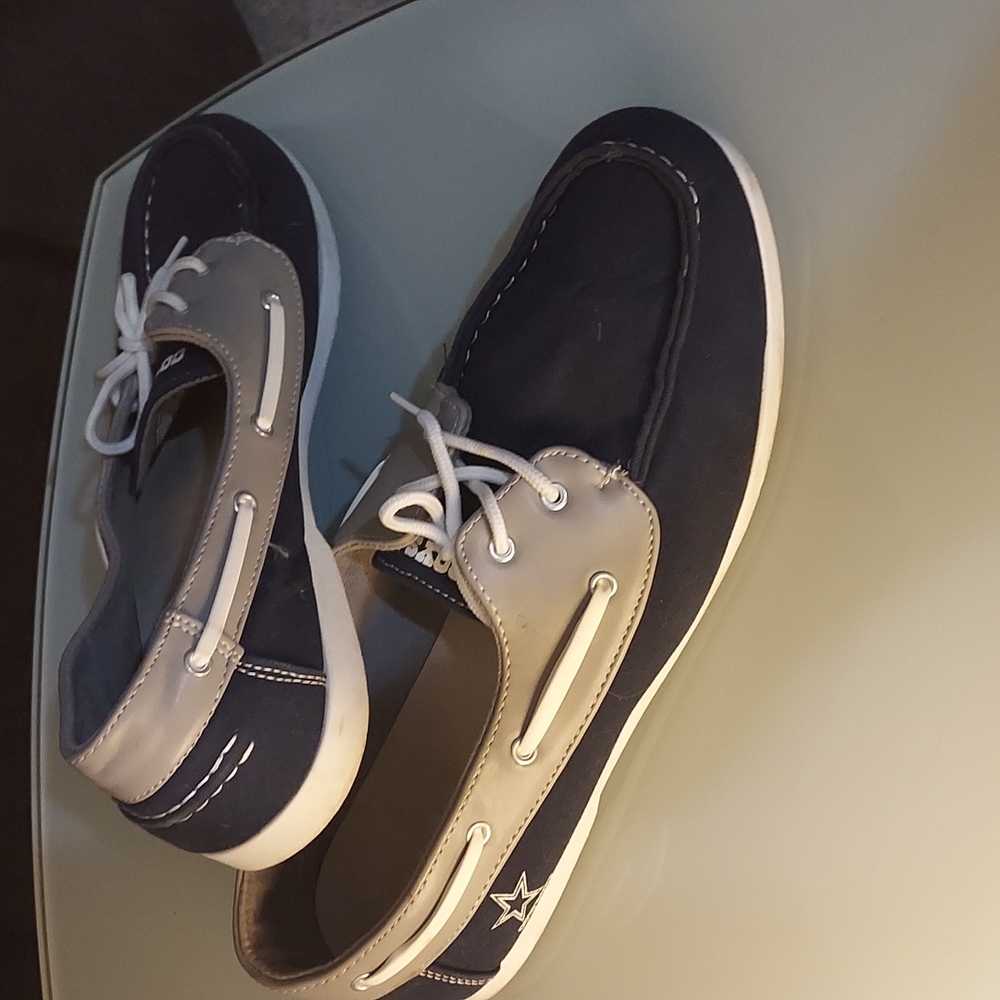 Dallas cowboy loafers deck shoes sz 12
